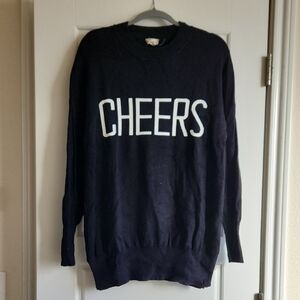 Hem & Thread Black 'CHEERS' Sweater
